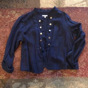 Maurice’s jacket/ cardigan Size XL- Navy